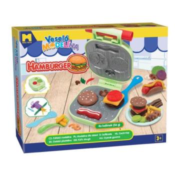 Vidám gyurma burger 4x56g kép