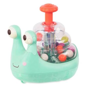 Világító csiga golyókkal Escar-Glooooow B-Toys motorika fejlesztésére 10 hó-tól kép