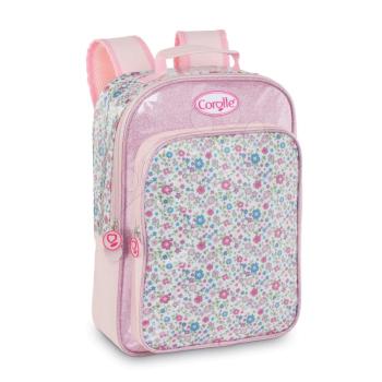 Virágmintás hátizsák Flowers Les Bagages Corolle 26*10*36 cm kép