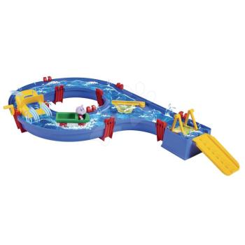 Vízi pálya AquaPlay Amphieset vízi turbinával és Wilma vízilóval a kétéltűn kép
