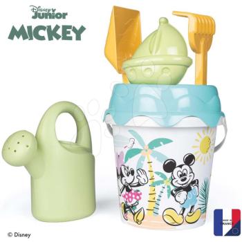 Vödör szett cukornádból Mickey Bio Sugar Cane Bucket Smoby 6 részes a Smoby Green kollekcióból 100% újrahasznosítható 18 hó kép