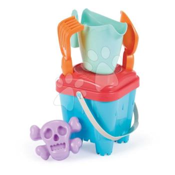 Vödör szett kicsi Vár Castle Bucket Summer Écoiffier 15 cm magas locsolókannával és formával 6 részes 18 hó-kortól kép