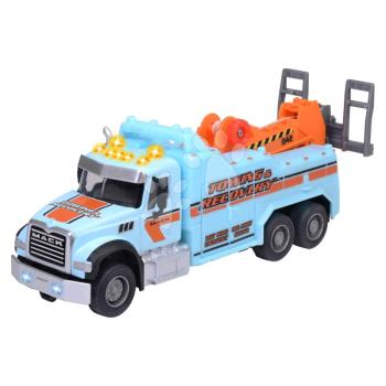 Vontatókocsi Mack Granite Tow Truck Majorette fém hanggal és fénnyel 22 cm hosszú kép