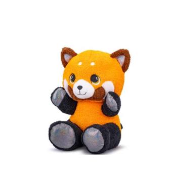 Vörös panda plüss 16,5 cm ülő kép