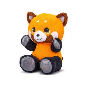 Vörös panda plüss 37cm ülő kép