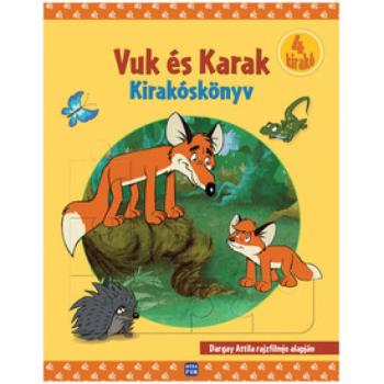 Vuk és Karak kirakós könyv kép