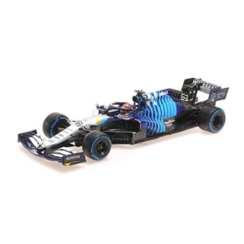 WILLIAMS RACING MERCEDES FW43B – GEORGE RUSSELL – 2. HELYZET BELGIAN GP 2021 kép