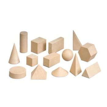 Wissner Fa geometriai testek fa készlet 14 db