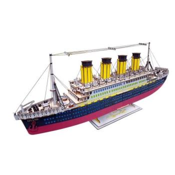 Woodcraft Fa 3D puzzle Titanic