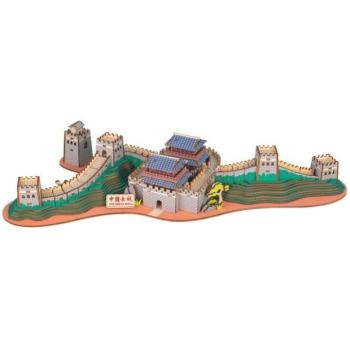 Woodcraft Wooden 3D puzzle The Great Wall of China kép