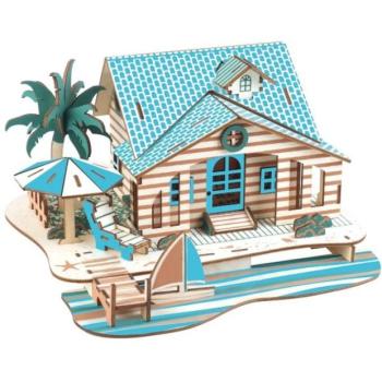 Woodcraft Wooden 3D puzzle Villa Balin kép