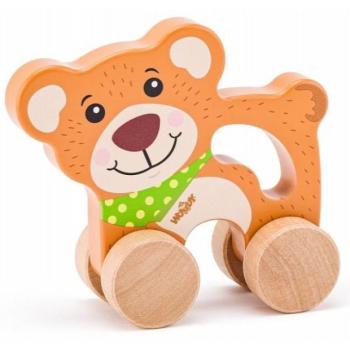 Woody Bear kerekeken fogantyúval