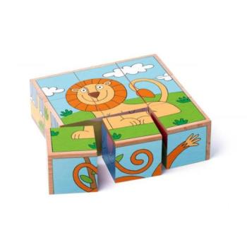 Woody Kubus 3 x 3 - egzotikus állatok