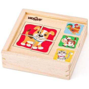 Woody minipuzzle – Állatok kép