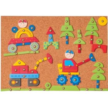 Woody Plate elfogadható alakzatokkal - Autók kép