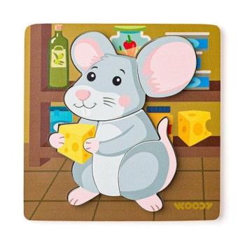 Woody Puzzle Baby - egér kép
