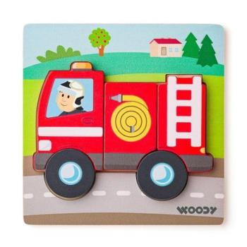 Woody Puzzle Baby - tűzoltó kép
