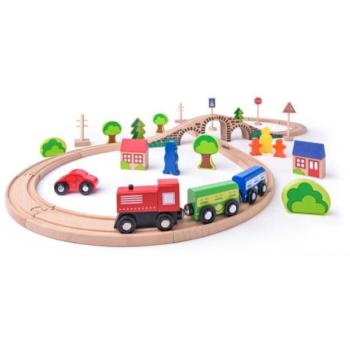 Woody Toy Train nyolc vonattal