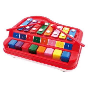 Xilofon zongora 2 az 1-ben 24 cm kép