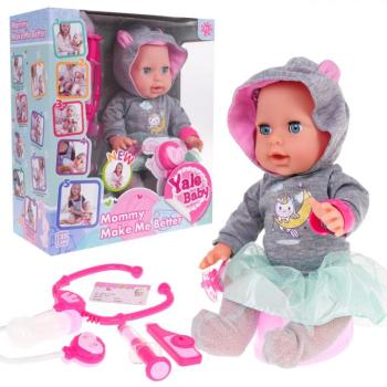 Yale Baby interaktív baba orvosi kiegészítőkkel kép