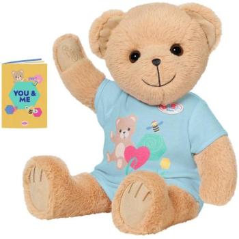 Zapf Creation Teddy bear BABY born, kék ruhák kép