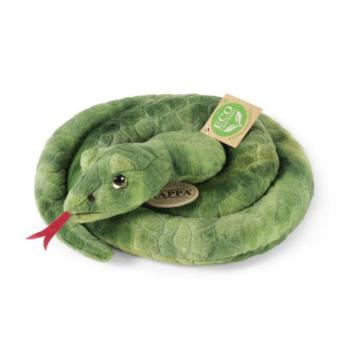 Zöld plüss kígyó 90 cm ÖKO-BARÁT kép